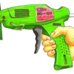 glue gun concept sketch